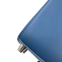 将图像加载到图库查看器中，Christian Louboutin Paloma Denim Top Handle Blue3245299 Denim Leather Size Mini
