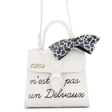 Load image into Gallery viewer, Delvaux Brillon Rumor WhiteAA0480BFF010DCM Box Calf Leather Size MM
