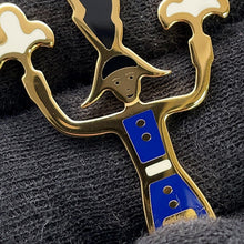 将图像加载到图库查看器中，HERMES Cheval Grand Parade NecklaceH100005FAF Metal Lacquer

