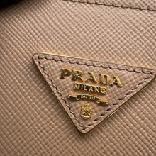 Load image into Gallery viewer, PRADA Matinee 2-Way Handbag Beige1BA251 Leather Size Small
