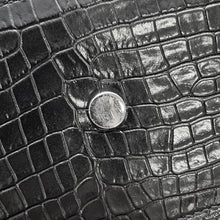 Load image into Gallery viewer, SAINT LAURENT PARIS Jour Baby Black421863 Croco embossed leather
