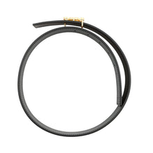 Load image into Gallery viewer, LOEWE Anagram Belt Reversible Size 65/26 Tan/Black Leather
