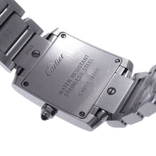 Load image into Gallery viewer, CARTIER Tank Francaise SM H25mm×W20mm Stainless Steel Ivory DialW51008Q3
