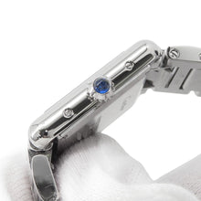 将图像加载到图库查看器中，CARTIER Tank mast SM H29.5mm×W22mm Stainless Steel Silver DialWSTA0051
