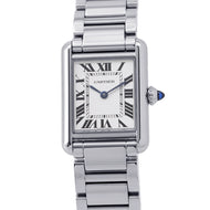 CARTIER Tank mast SM H29.5mm×W22mm Stainless Steel Silver DialWSTA0051