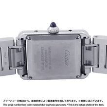 将图像加载到图库查看器中，CARTIER Tank mast SM H29.5mm×W22mm Stainless Steel Silver DialWSTA0051

