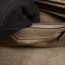 Load image into Gallery viewer, CELINE Luggage micro shopper Greige189793 Leather
