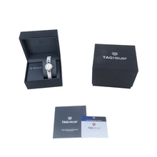 将图像加载到图库查看器中，TAG HEUER Link W29mm Stainless Steel Leather White DialWAT1411.FC6316
