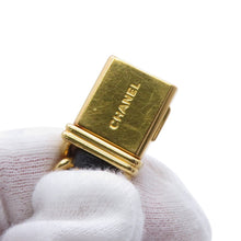 Load image into Gallery viewer, CHANEL Premiere L H26ｍｍ×W20mm Gold Plated Leather Black DialH0001
