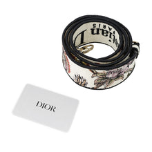 将图像加载到图库查看器中，Dior Lady D-Lite 2WAY Bag White/Multicolor Canvas Size Medium
