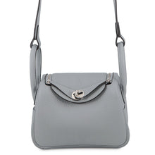 将图像加载到图库查看器中，HERMES Lindy Green Pantan Taurillon Clemence Size Mini
