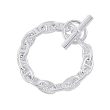 将图像加载到图库查看器中，HERMES Chaine d'Ancre Bracelet 15 frames Size MM SV925

