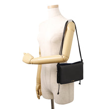 Load image into Gallery viewer, CELINE Trio Flap Shoulder Bag Black10P862O86 Leather
