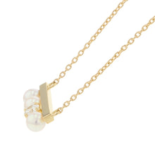Load image into Gallery viewer, TASAKI Petit Balance Diamond Solo NecklaceP-16743-4-18KYG 18K Yellow Gold
