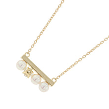 Load image into Gallery viewer, TASAKI Petit Balance Diamond Solo NecklaceP-16743-4-18KYG 18K Yellow Gold
