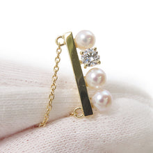 Load image into Gallery viewer, TASAKI Petit Balance Diamond Solo NecklaceP-16743-4-18KYG 18K Yellow Gold
