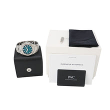 Load image into Gallery viewer, IWC Ingenieur Automatic W40mm Stainless Steel Aqua DialIW328903
