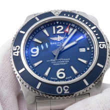 Load image into Gallery viewer, BREITLING Superocean W44mm Stainless Steel Blue DialA17367D81C1A1
