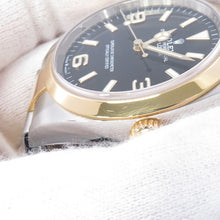 Load image into Gallery viewer, ROLEX Explorer 36 W36mm Stainless Steel K18YG Black Dial124273
