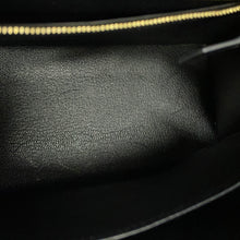 Load image into Gallery viewer, HERMES Kelly Sellier Black Box Calf Leather Size 25
