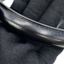 Load image into Gallery viewer, HERMES Kelly Sellier Black Box Calf Leather Size 25
