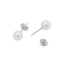 将图像加载到图库查看器中，MIKIMOTO Etrenne Necklace and Earrings Set 18K White Gold
