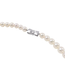 将图像加载到图库查看器中，MIKIMOTO Etrenne Necklace and Earrings Set 18K White Gold
