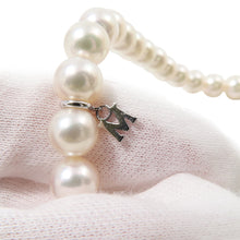 将图像加载到图库查看器中，MIKIMOTO Etrenne Necklace and Earrings Set 18K White Gold
