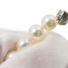 将图像加载到图库查看器中，MIKIMOTO Etrenne Necklace and Earrings Set 18K White Gold
