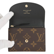 将图像加载到图库查看器中，LOUIS VUITTON Rosalie Coin Purse NoirM82333 Monogram/Monogram Reverse Canvas
