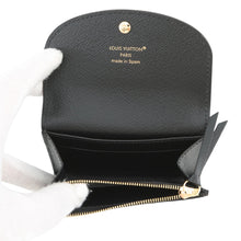 将图像加载到图库查看器中，LOUIS VUITTON Rosalie Coin Purse NoirM82333 Monogram/Monogram Reverse Canvas

