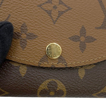 将图像加载到图库查看器中，LOUIS VUITTON Rosalie Coin Purse NoirM82333 Monogram/Monogram Reverse Canvas
