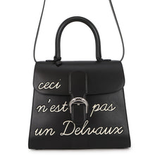 Load image into Gallery viewer, Delvaux Brillon Rumor BlackAA0376AAM099ZPV Box Calf Leather Size MM
