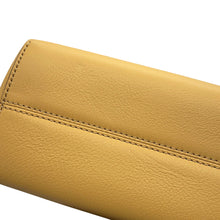 Load image into Gallery viewer, FENDI By the way Yellow/Brown8BL145 Leather Size Small
