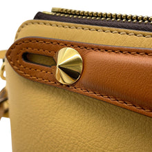 Load image into Gallery viewer, FENDI By the way Yellow/Brown8BL145 Leather Size Small
