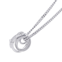 Load image into Gallery viewer, HERMES Etrivière Pendant Size 40H124208B 0040 18K White Gold
