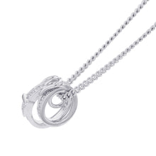 将图像加载到图库查看器中，HERMES Etrivière Pendant Size 42H124208B 0042 18K White Gold

