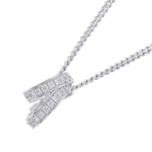 将图像加载到图库查看器中，HERMES Etrivière Pendant Size 42H124208B 0042 18K White Gold
