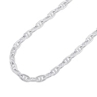 HERMES Chaine d'Ancre Necklace 29 frames Size GM SV925