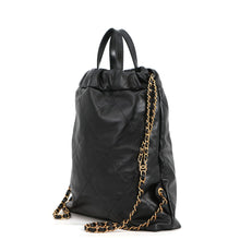 Load image into Gallery viewer, CHANEL CHANEL22 Backpack BlackAS3859-B08037-94305 Shiny Calf Leather Size Small
