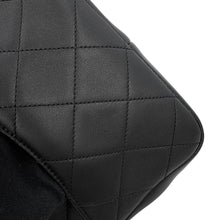 将图像加载到图库查看器中，CHANEL Matelasse Top Handle Mini Flap Bag BlackAS1357 Lambskin
