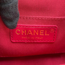 将图像加载到图库查看器中，CHANEL Matelasse Top Handle Mini Flap Bag BlackAS1357 Lambskin

