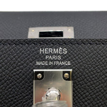 Load image into Gallery viewer, HERMES Kelly Sellier Black Epsom Size 25
