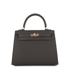 Load image into Gallery viewer, HERMES Kelly Sellier Be Blanc Epsom Size 25
