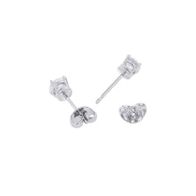 Load image into Gallery viewer, HARRY WINSTON Round cut earrings, studded.ESDPRD010SI Pt950
