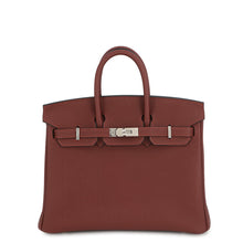 将图像加载到图库查看器中，HERMES Birkin Rouge H Togo Leather Size 25
