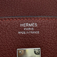 将图像加载到图库查看器中，HERMES Birkin Rouge H Togo Leather Size 25
