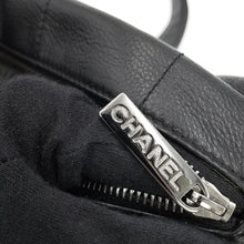 将图像加载到图库查看器中，CHANEL Chocolate Bar Handbag BlackA20182 Leather
