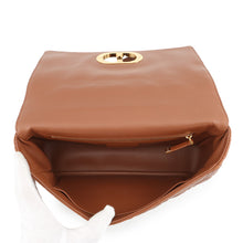 Load image into Gallery viewer, Dior Caro ChainShoulder Bag Brown Leather Size Large
