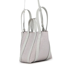 Load image into Gallery viewer, BALENCIAGA Everyday North South Silver/Pink672793 Leather Size XS
